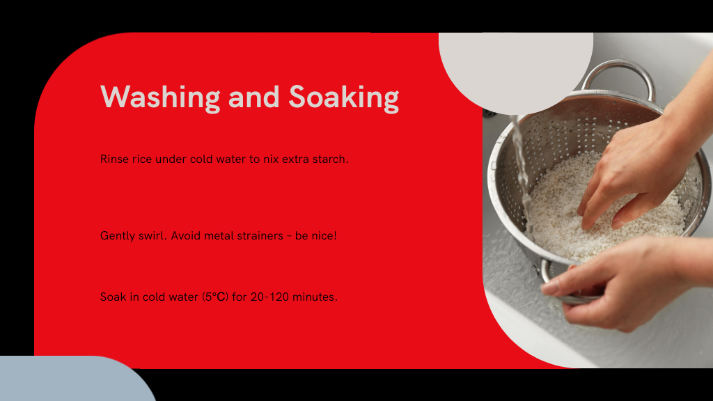 Washing and Soaking