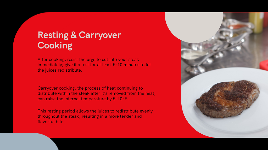 Resting and Carryover Cooking