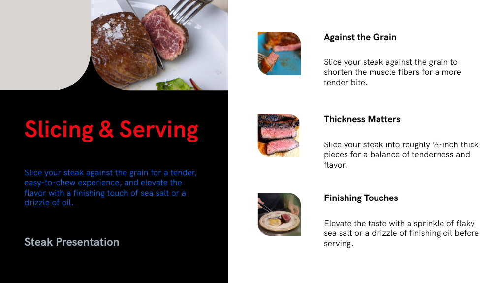 Slicing and Serving