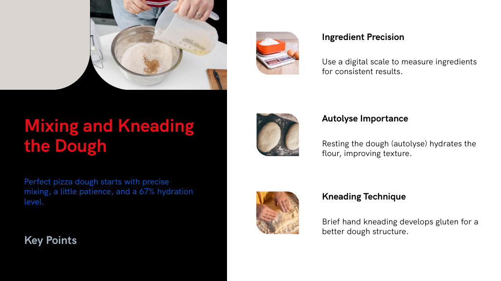 Mixing and Kneading the Dough