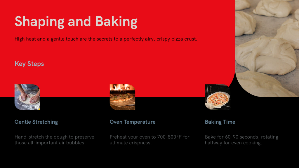 Shaping and Baking