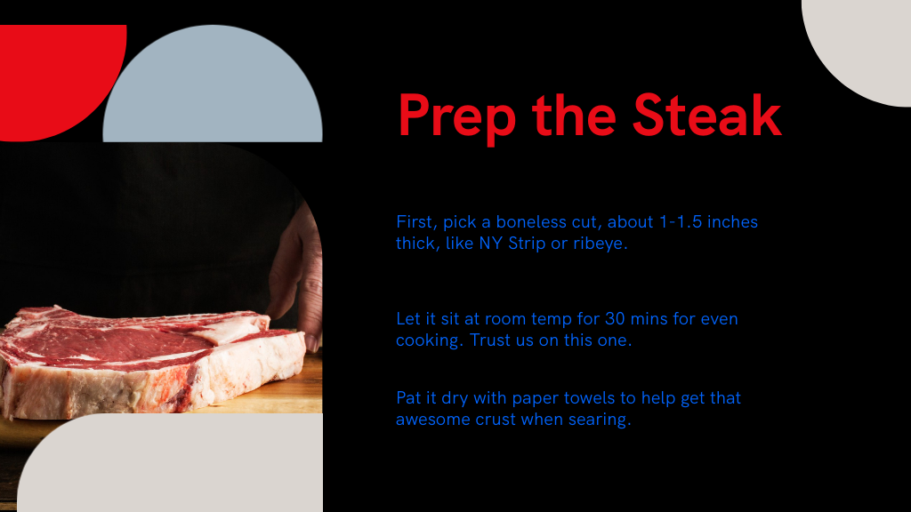 Prep the Steak