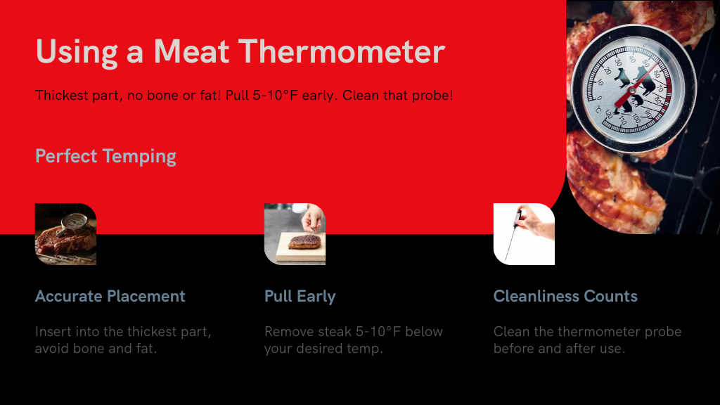 Using a Meat Thermometer
