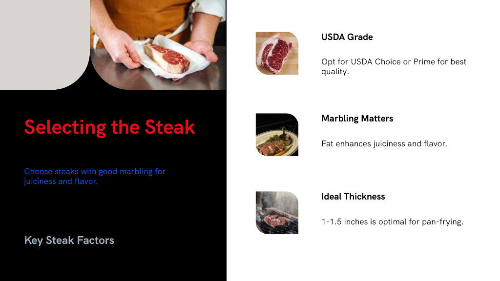 Selecting the Steak