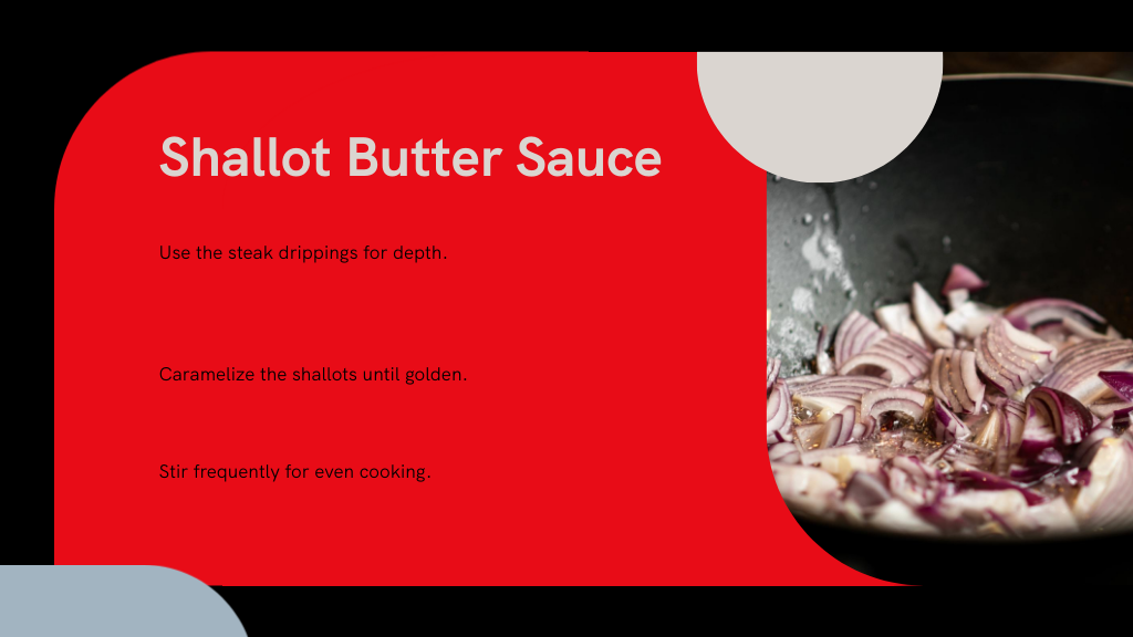 Shallot Butter Sauce