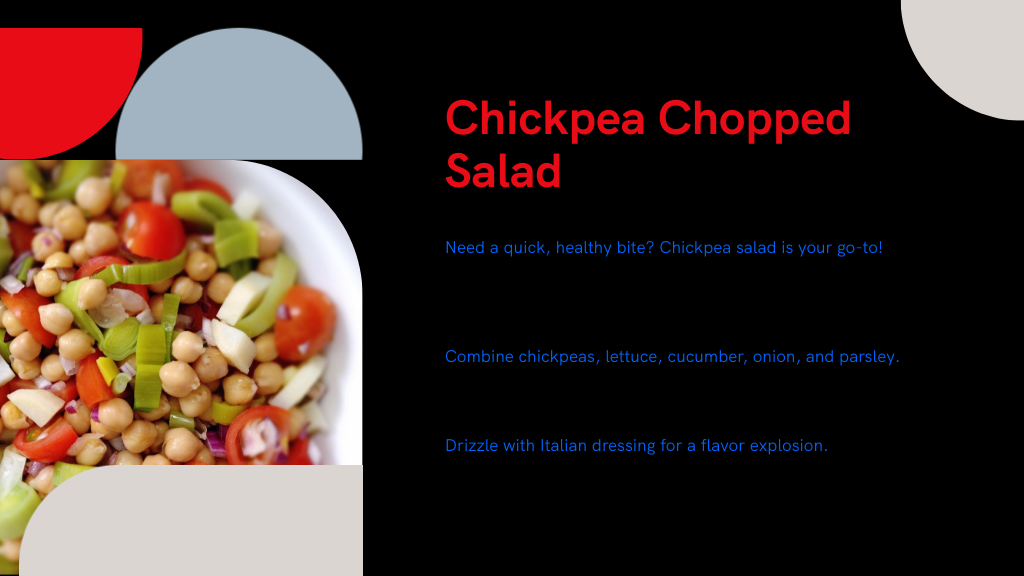 Chickpea Chopped Salad