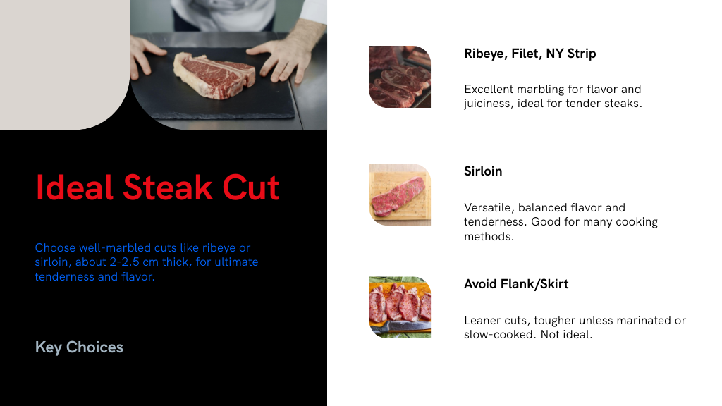 Ideal Steak Cut