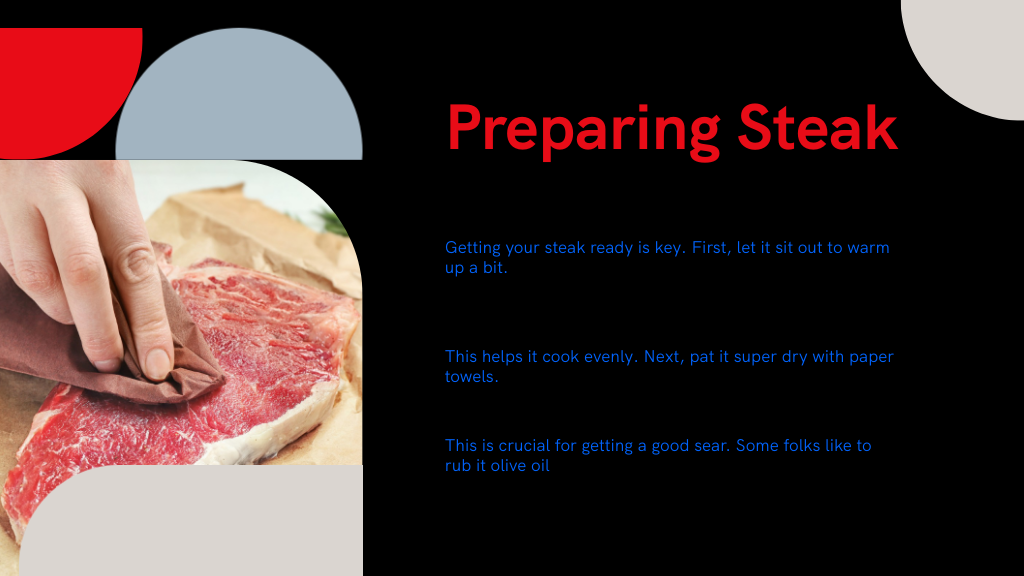 Preparing Steak