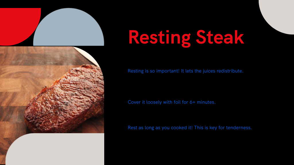 Resting Steak