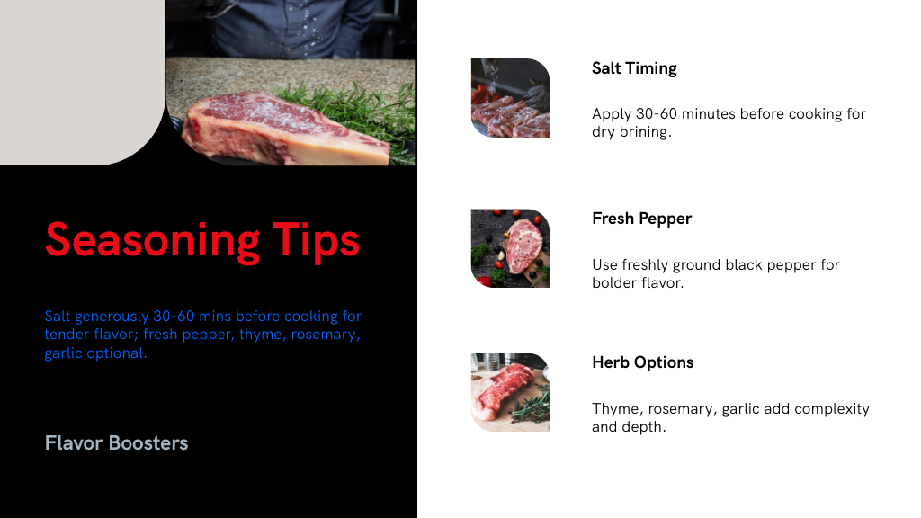 Seasoning Tips