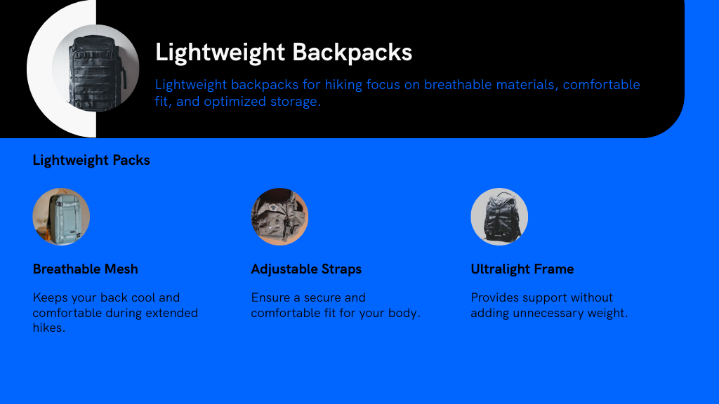 Lightweight Backpacks