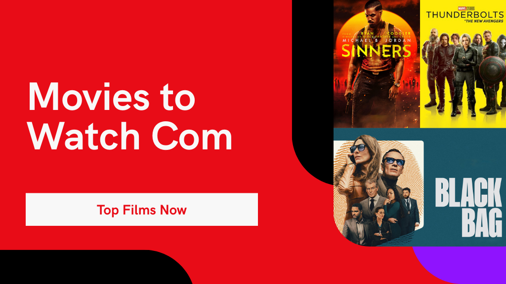 Top 3 Movies to Watch Com This Weekend