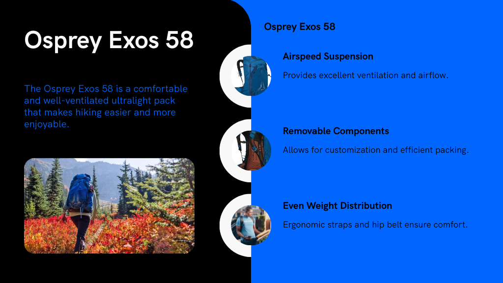 Osprey Exos 58