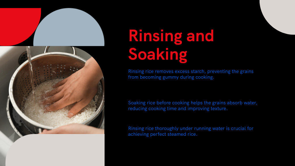 Rinsing and Soaking