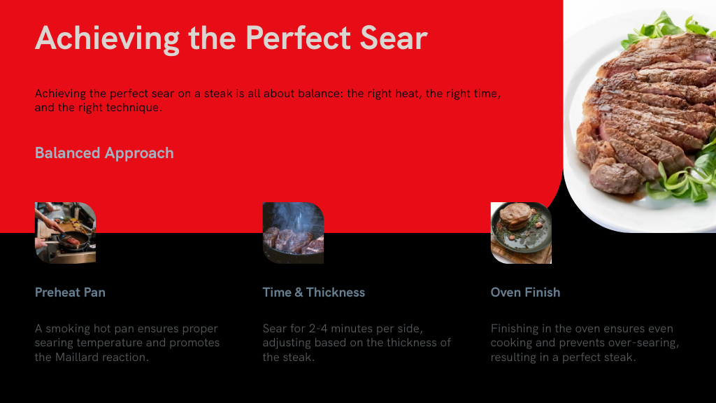 Achieving the Perfect Sear