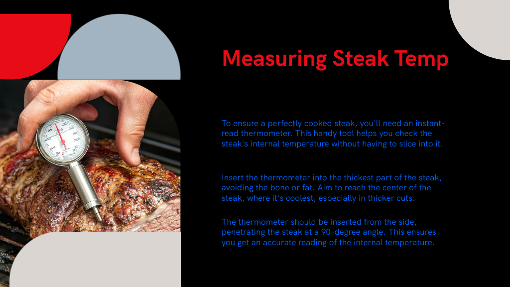 Measuring Steak Temp