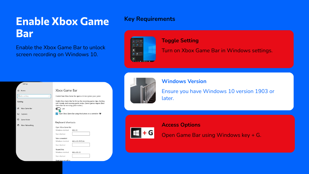 Enable Xbox Game Bar