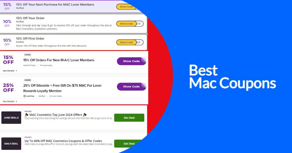 Top 5 Websites for the Best Mac Coupons and Discounts