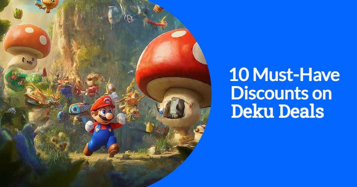 Top 10 Must-Have Deku Deals Discounts