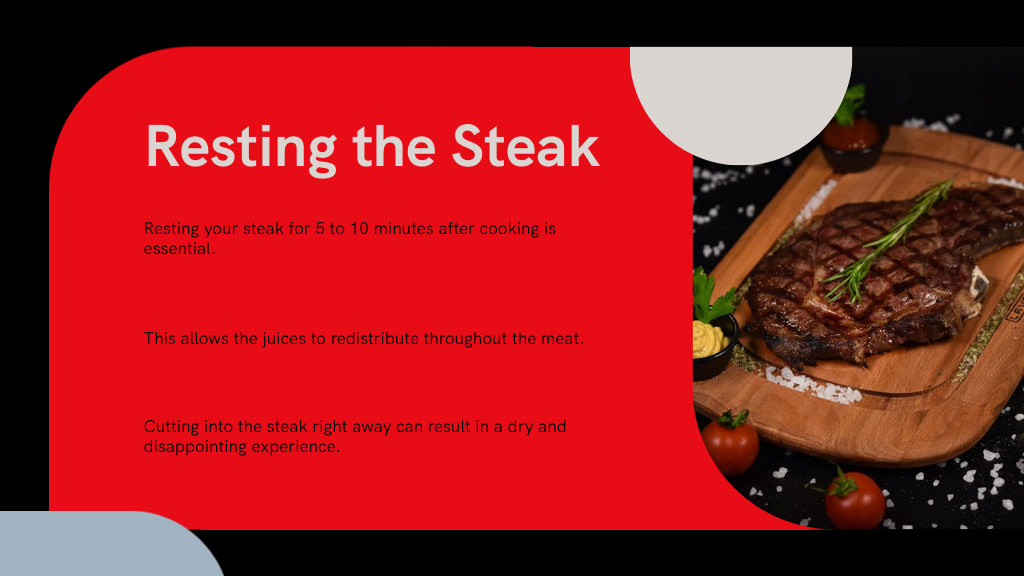 Resting the Steak