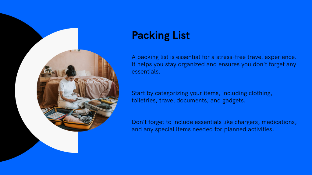 Packing List