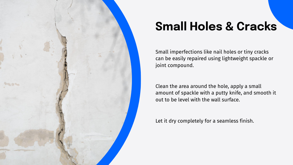 Small Holes & Cracks