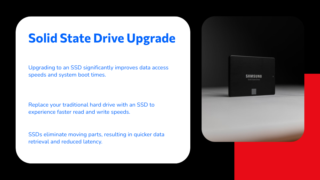 Solid State Drive Upgrade