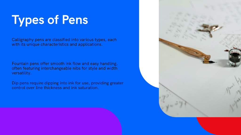 Types of Pens